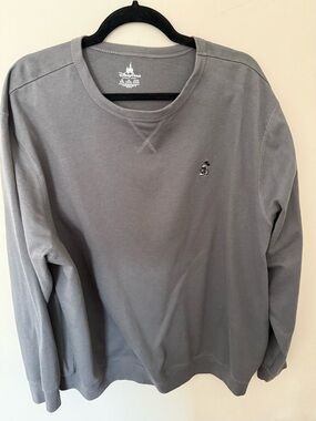 Disney Men's Crewneck Sweatshirt - Gray